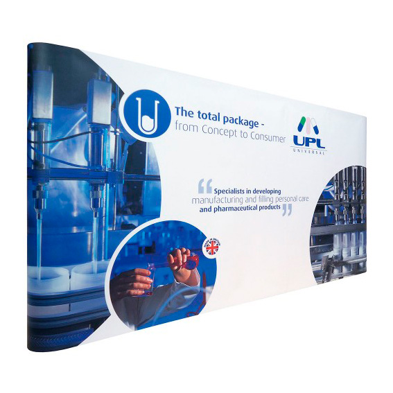 PANEL ARAÑA PAI RECTO DOBLE GRAFICA 5 CUERPOS (375*230 CMS) +CARRO BASICO+LAMINAS PAI+FOCOS HALOGENO