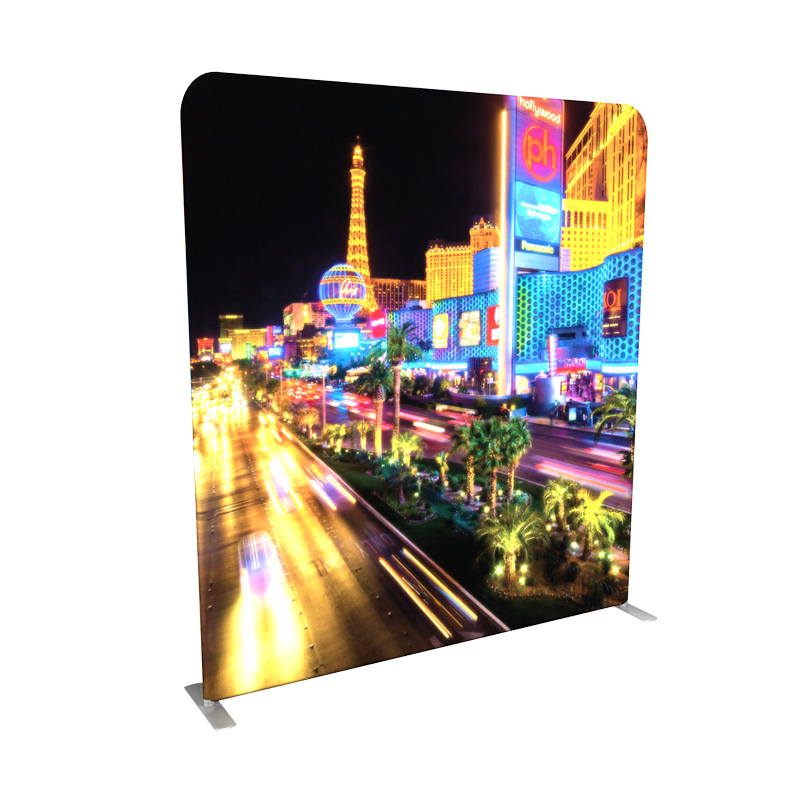 PANEL PUBLICITARIO TUBO TEXTIL RECTO 240*230 CMS